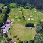Vista aérea del Club de Golf Paderne - 18 hoyos Pitch and Putt